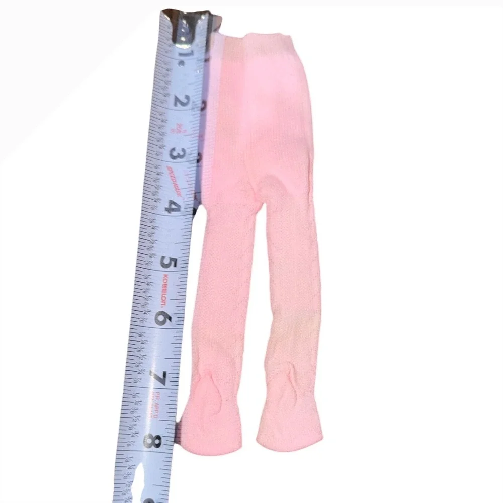 Vintage Playhouse Collection Pink Doll Tights Knit Hosiery Dollmaking 8